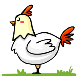 Poule Dessin