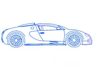 comment dessiner une voiture bugatti beyron allodessin fiche de coloriage la famille faits